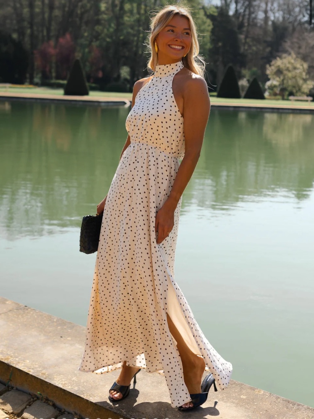 Polka Dot Monie Maxi Dress